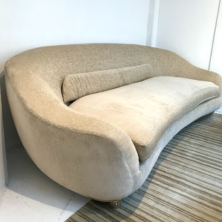 Custom Curved Sofa