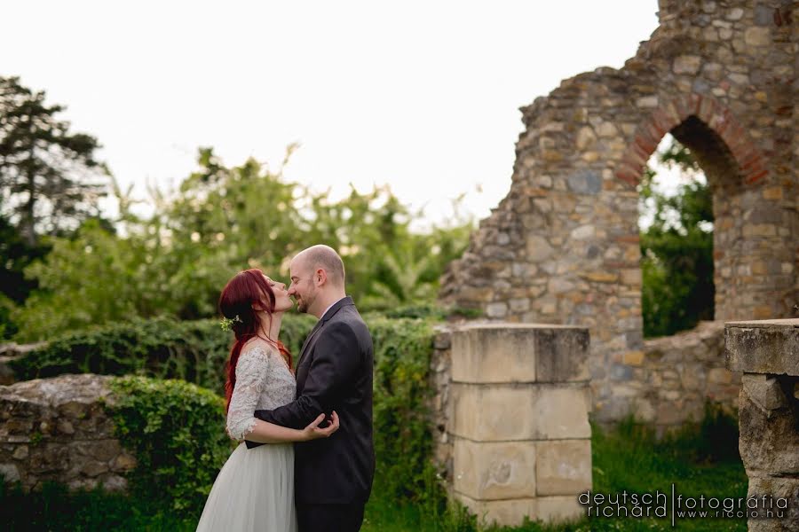 Wedding photographer Richárd Deutsch (ricciohu). Photo of 3 March 2019