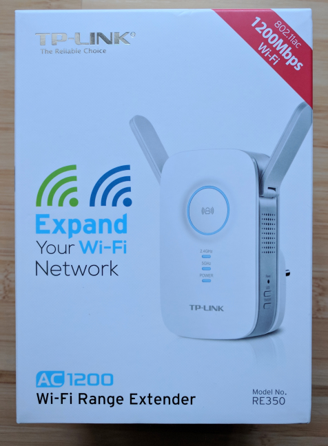 TP-Link RE350, AC1200, extensor de rango