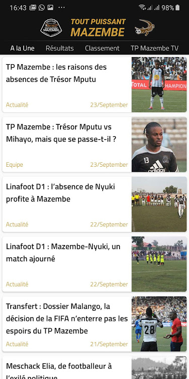 TP Mazembe - 1.05 - (Android)