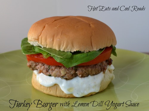 turkey burger lemon dill sauce