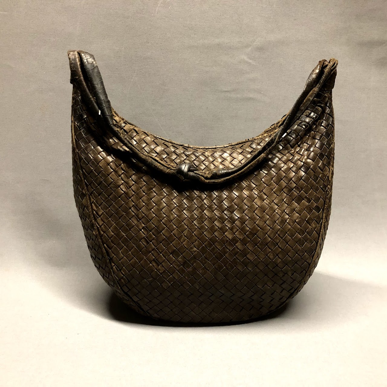 Bottega Veneta Vintage Brown Hobo Bag