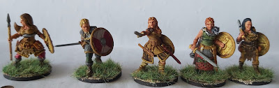 The Dice Bag Lady Shows Off More Painted Shieldmaidens