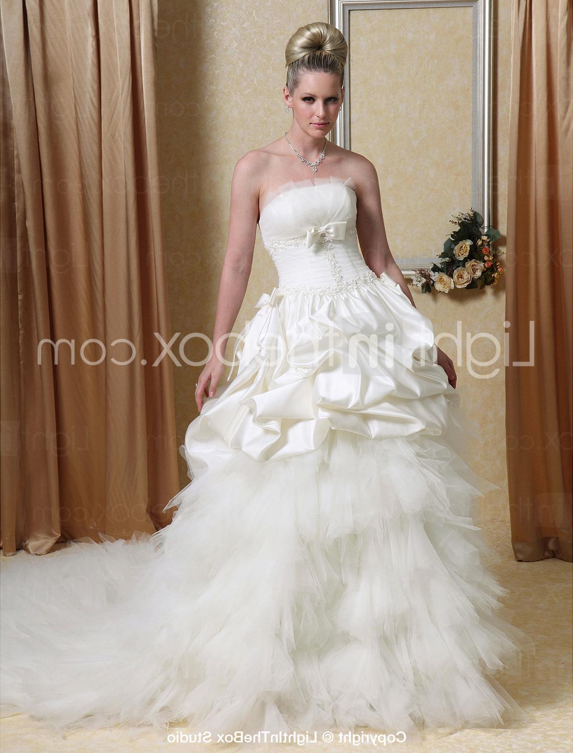 Ball Gown Strapless Chapel