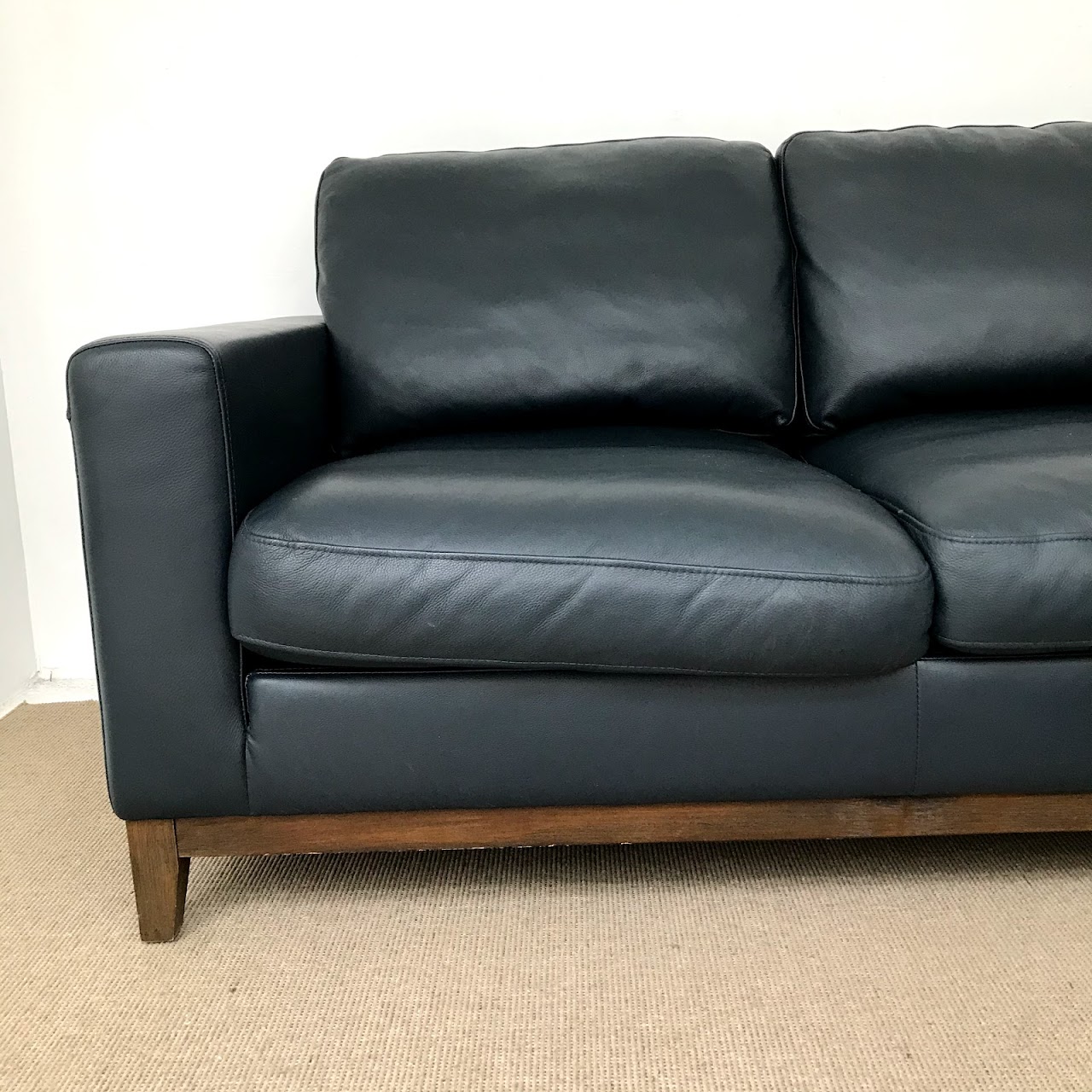 Contemporary Blue Sofa