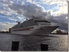 Norfolk Cruise ship 2