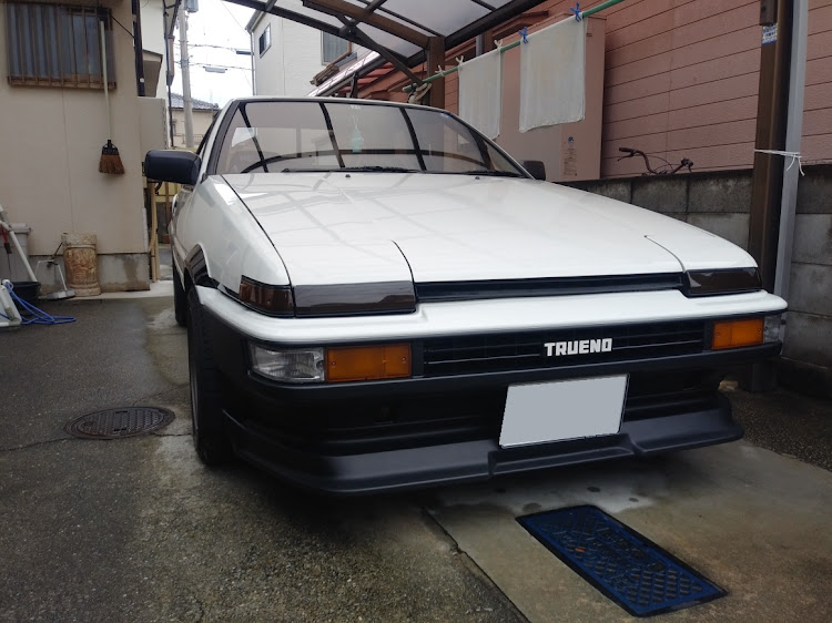 スプリンタートレノの洗車・旧車・AE86に関するカスタム事例の投稿画像1枚目