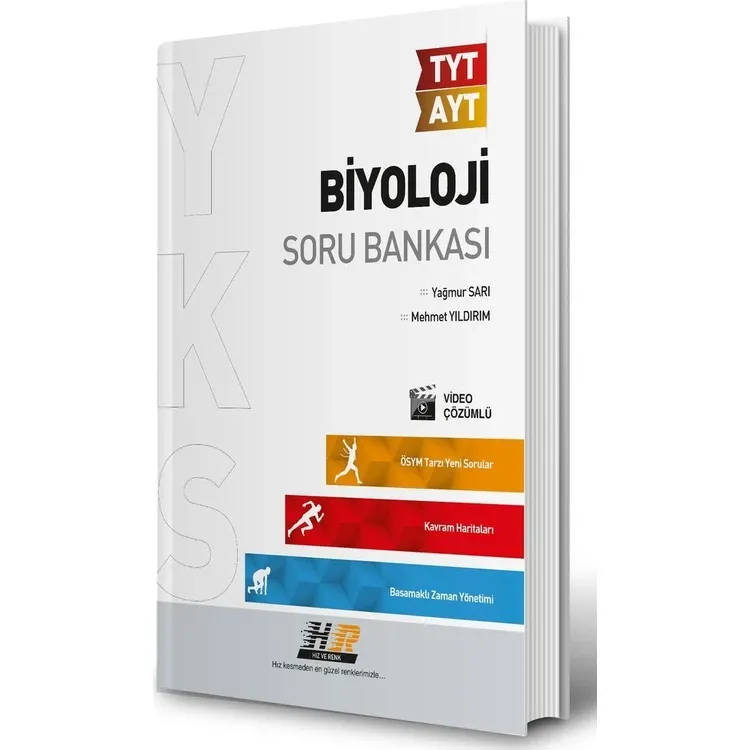 Hız ve Renk Yayınları - TYT - AYT Biyoloji - Soru Bankası