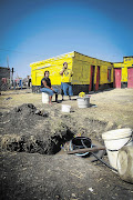 NO IMPROVEMENT: The families who live in Wonderkop, near Marikana, still face daily hardships in a settlement that lacks even basic amenities