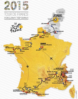 TDF 2015 carte