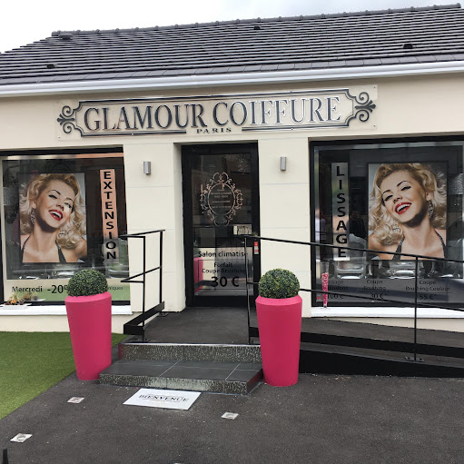 Glamour Coiffure. logo