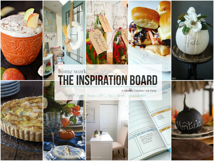 The Inspiration Board Features