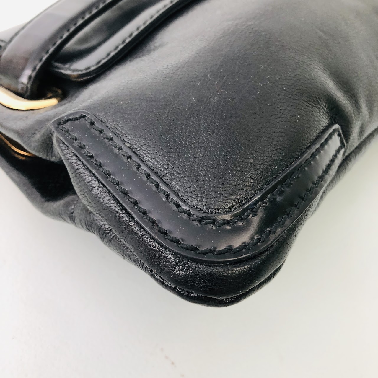 Balenciaga Leather Luna Clutch