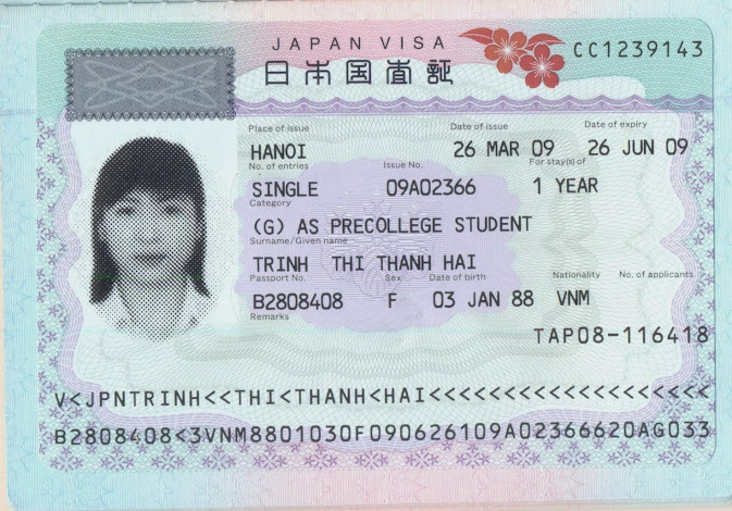 visa du học 