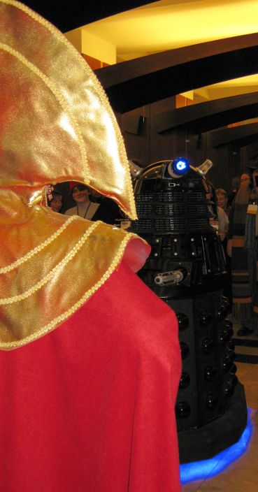 Dalek stopped by time lord