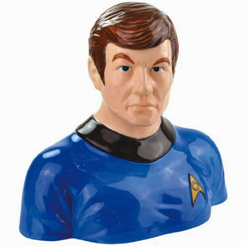  Westland Giftware Ceramic Cookie Jar, 10-Inch, Star Trek Dr. Mc Coy