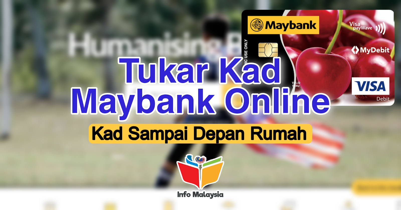 Kad maybank tukar EzyQ:CARA BUAT