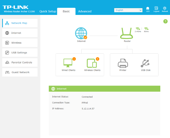 TP-Link อาร์เชอร์ C1200