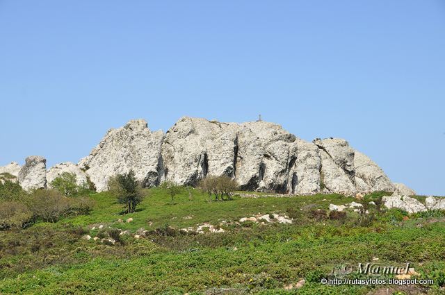 Cruz del Romero por el Canuto del risco blanco