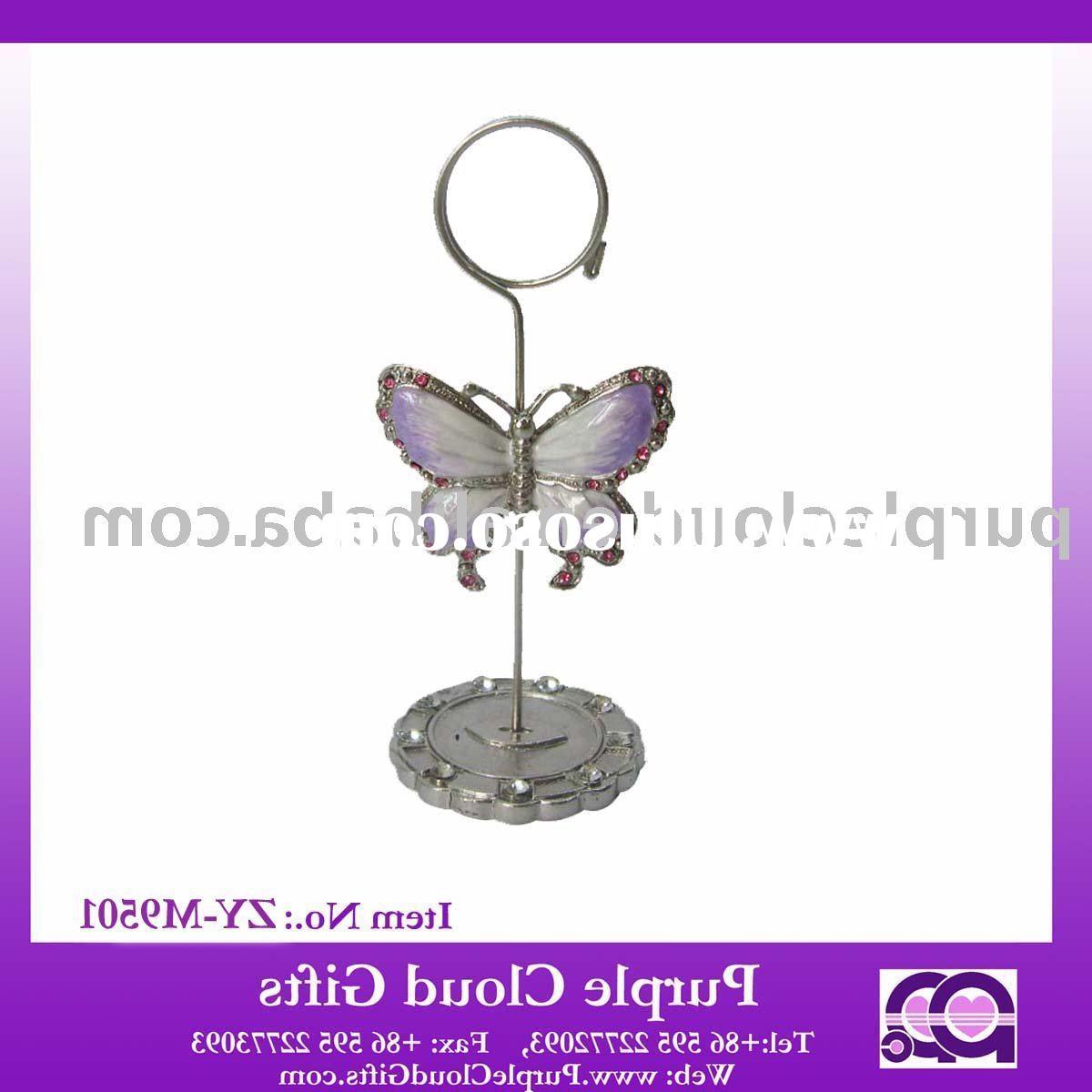 butterfly place card holder