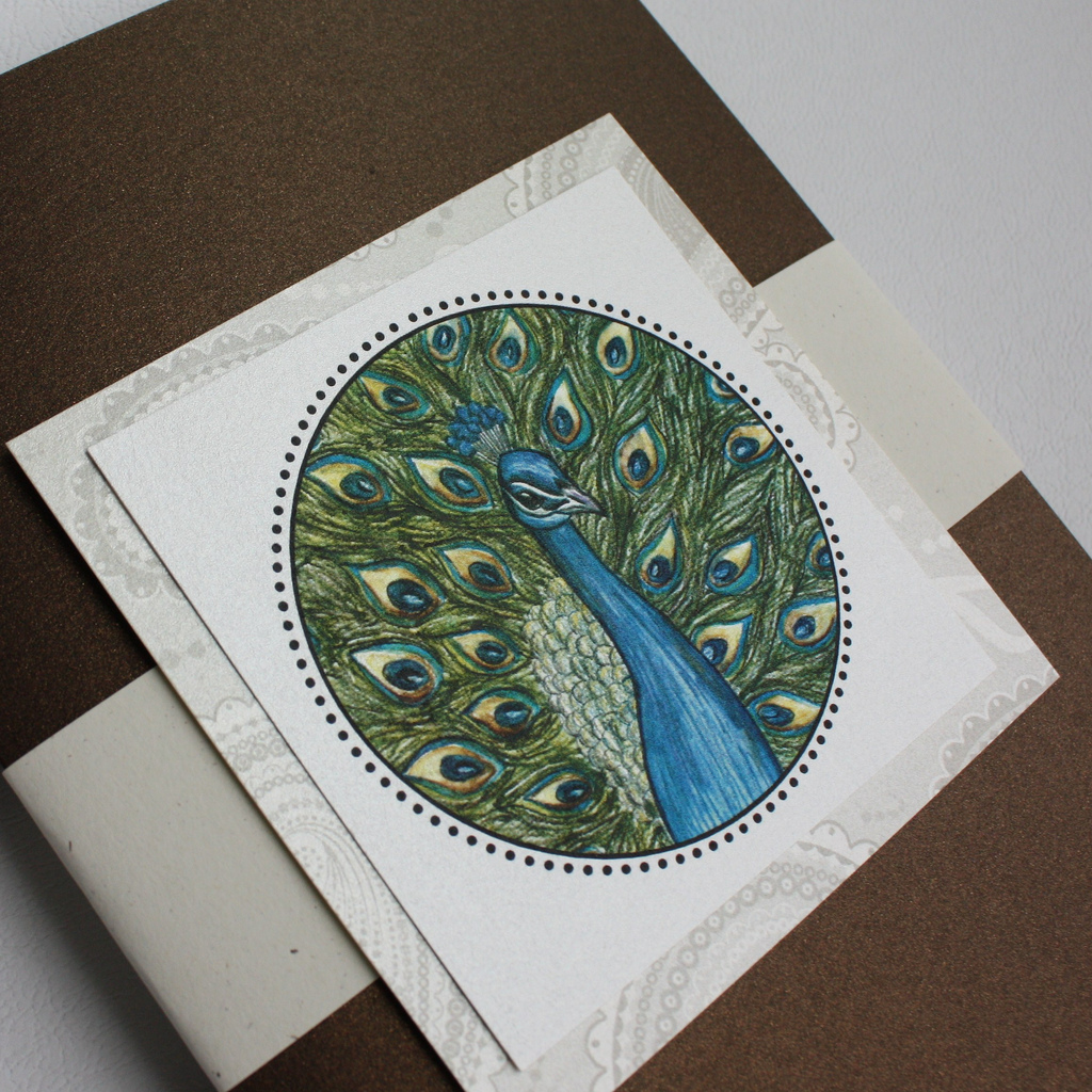 Peacock Wedding Invitations