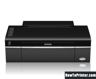 Reset Epson ME-80W printer use Epson Waste Ink Pad Counters resetter