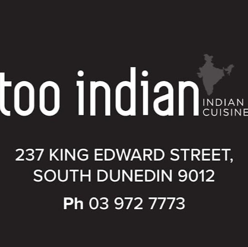 Too Indian Cuisine Dunedin logo