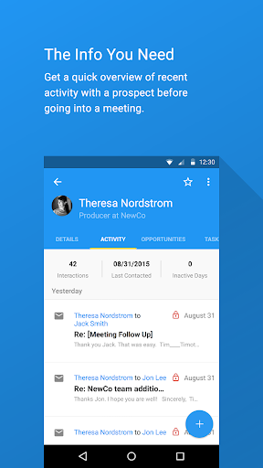 ProsperWorks CRM for Android