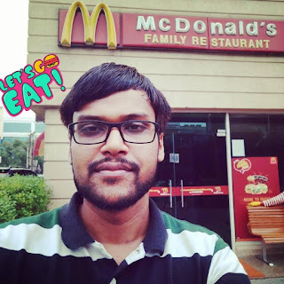 Suraj Kumar at McDonald's, Sector 3,  photos