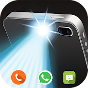 Flash Alerts call, sms - Super Flashlight 1.7 Icon