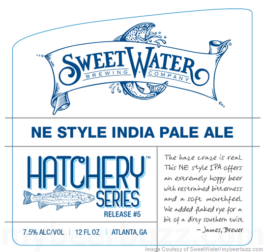 SweetWater Hatchery Series #5 - NE Style IPA