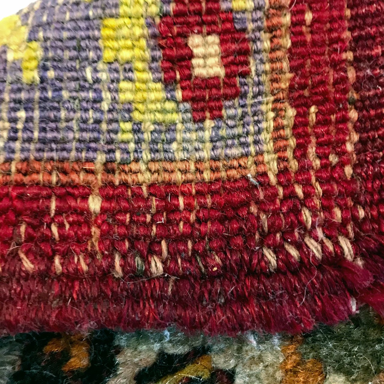 Wool Floral Area Rug