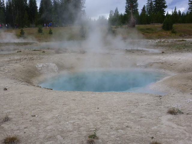 West Thumb, (PN Yellowstone) y Grand Teton. 15 Julio - LAS ROCOSAS DE CANADA. YELLOWSTONE Y GRAND TETON. (22)