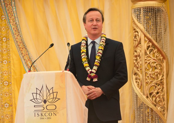 UK Prime Minister David Cameron celebrates ISKCONâ€™s 50th anniversary thumbnail