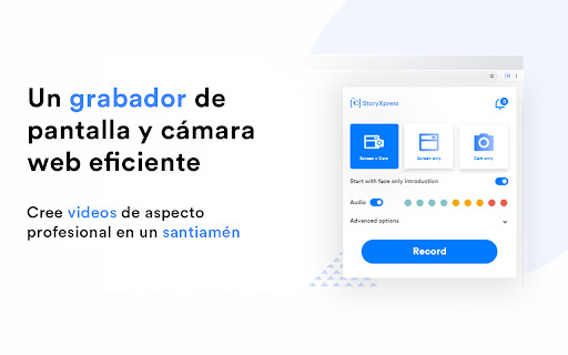 Grabador de Pantalla y Editor de Video - StoryXpress
