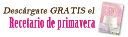 Recetario de primavera gratis