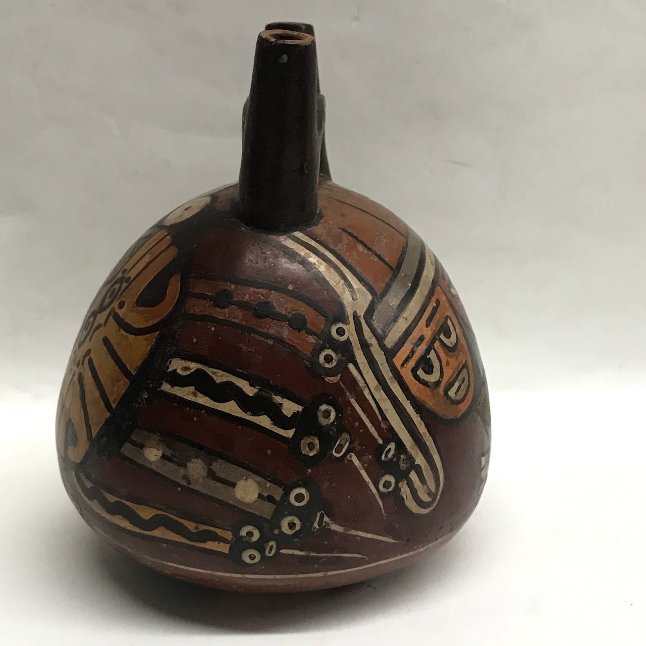 Tribal Ceramic Pair Vases