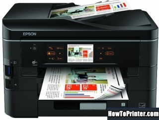 Reset Epson BX535WD printer use Epson reset program