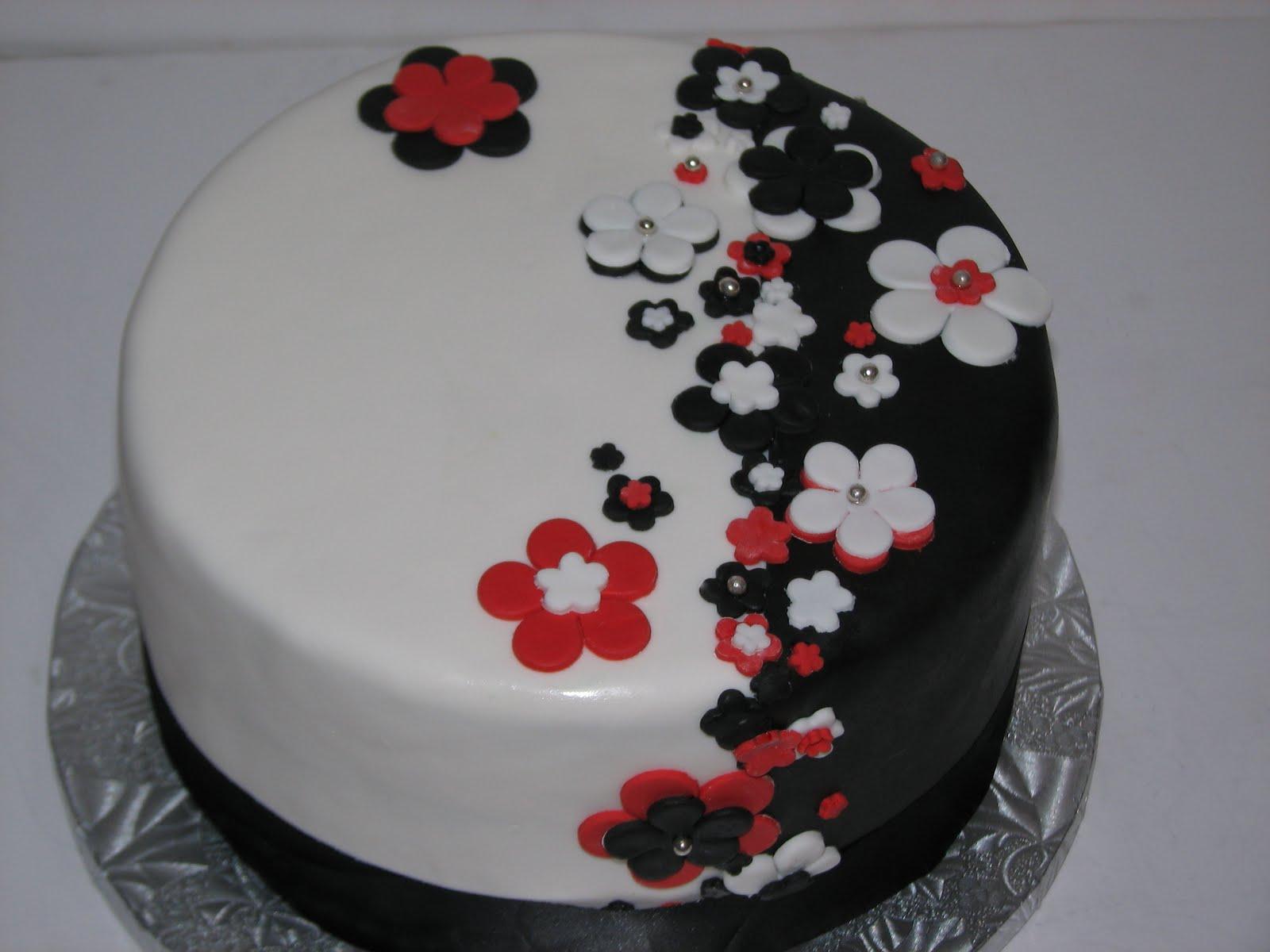 black white red simple wedding