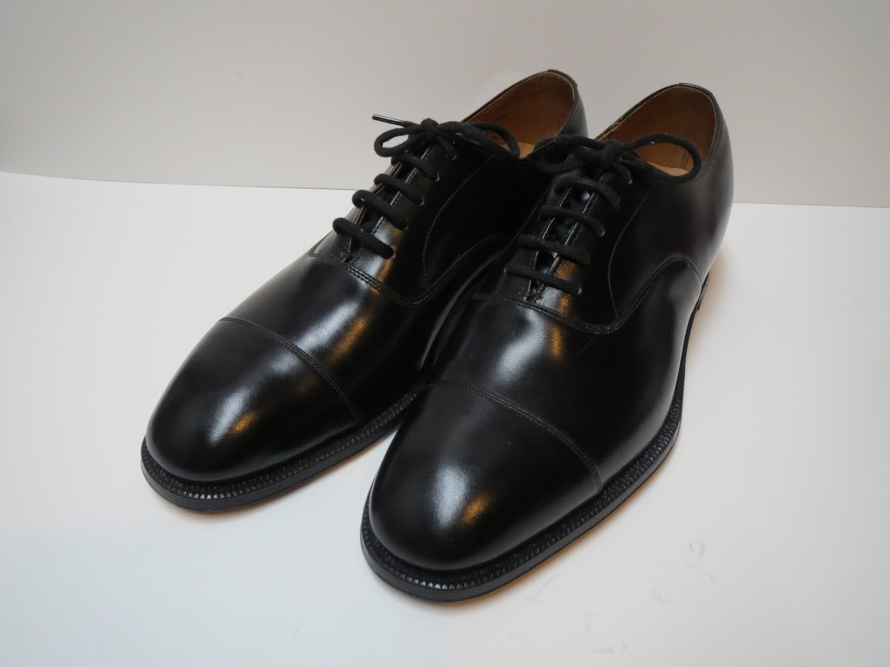 Church's Captoe Oxfords in Black