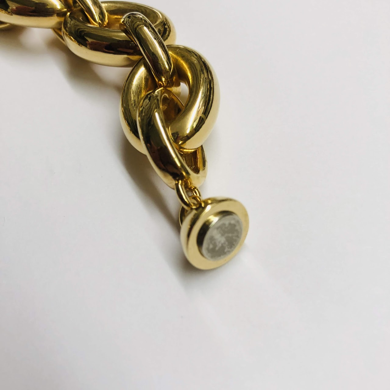 14K Gold Chunky Link Bracelet