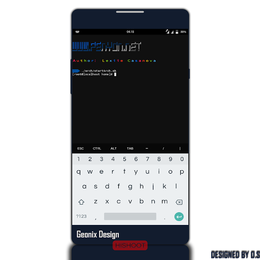 Cara Install arch linux di android