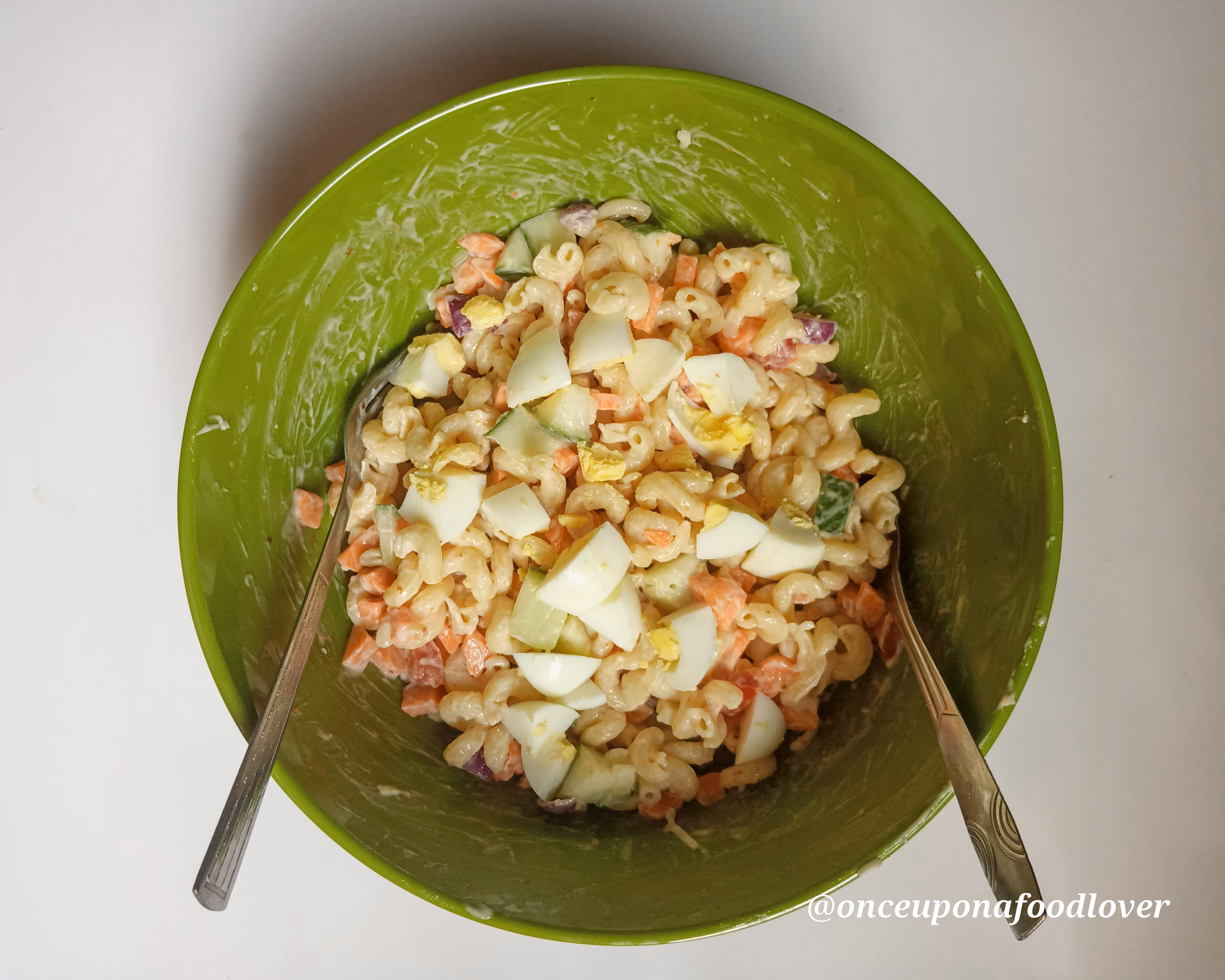 Bowl of Macaroni Salad