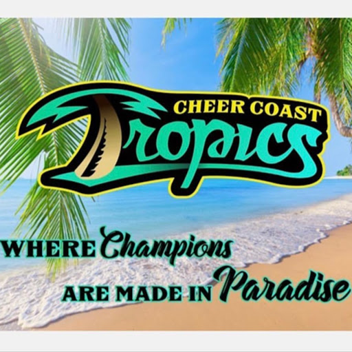 Cheer Coast Tropics logo