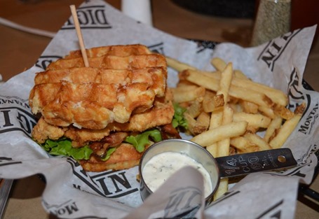 Waffle Chicken Club