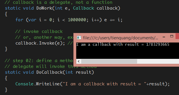 c# delegate callback