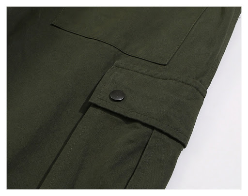 Title 6, Retro Multi-Pocket Cargo Pants for Men and Wome...