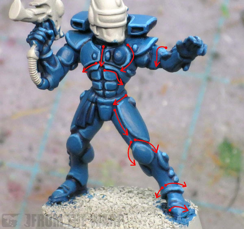 Tips & Advice for Painting Shading and Highlighting on Miniatures