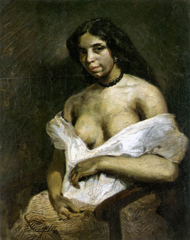 Ferdinand Victor Eugène Delacroix Aspasia%2520-%2520c.%25201824