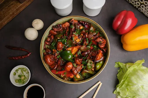 Crispy Mushroom Honey Chilli